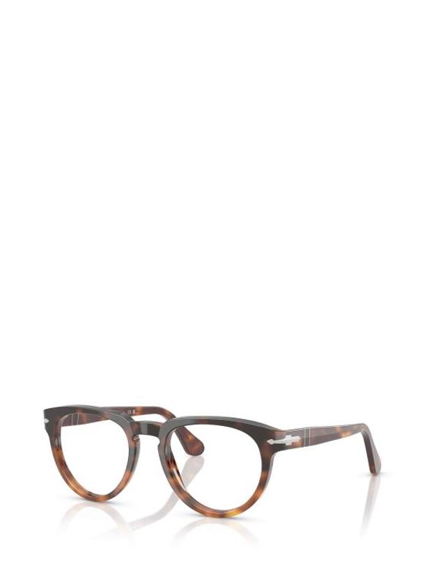 페르솔 [해외직구] 26FW 페르솔 안경 PO3377V 1160 TORTOISE DARK BROWN 착용컷