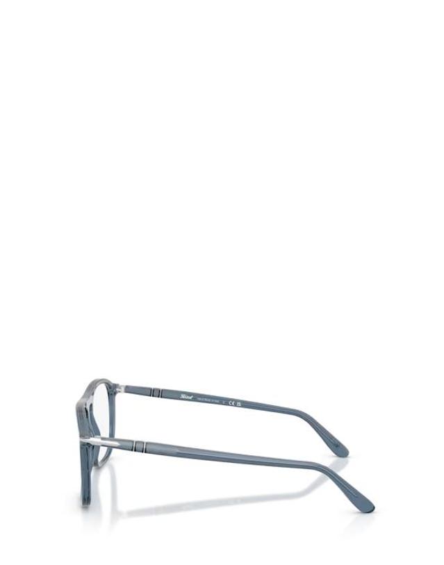 페르솔 [해외직구] 26FW 페르솔 안경 PO3392V 1197 TRANSPARENT DENIM BLUE 착용컷