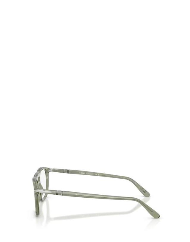 페르솔 [해외직구] 26FW 페르솔 안경 PO3391V 1226 TRANSPARENT GREEN 착용컷