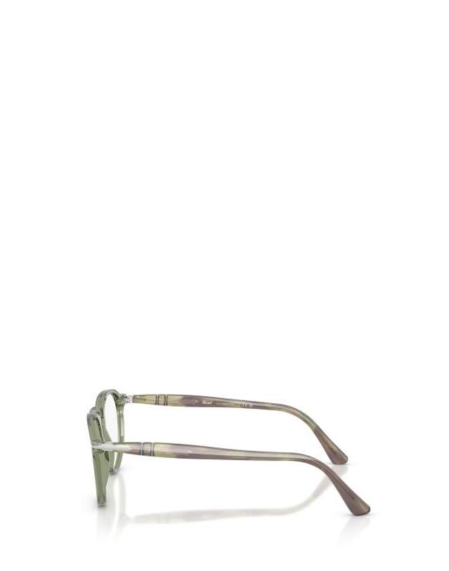 페르솔 [해외직구] 26FW 페르솔 안경 PO3286V 1226 TRANSPARENT GREEN 착용컷