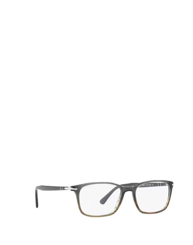 페르솔 [해외직구] 26FW 페르솔 안경 PO3189V 1012 GREY STRIPED GREEN GRADIENT 착용컷