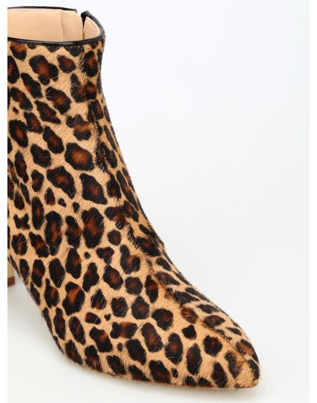 폴리플럼 [해외직구] 18FW 폴리플럼 부츠 JANISZOOCAMEL ANIMAL PRINT 착용컷