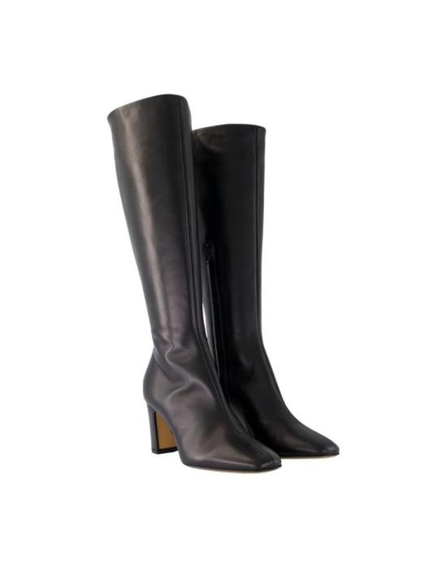 루즈 [해외직구] 25FW 루즈 부츠 I03CARLA10002 BLACK 착용컷