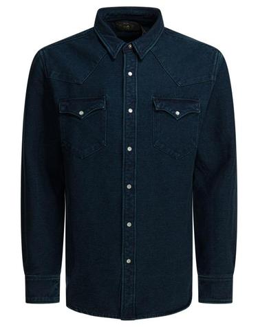[해외직구] 26SS 더블알엘 긴팔 셔츠 782P06938001INDIGO BLUE