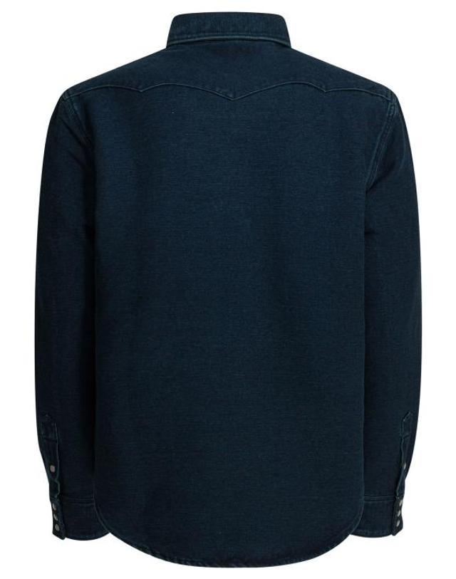 더블알엘 [해외직구] 26SS 더블알엘 긴팔 셔츠 782P06938001INDIGO BLUE 착용컷