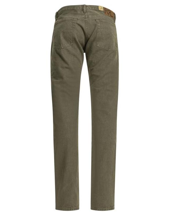 더블알엘 [해외직구] 26SS 더블알엘 스트레이트 팬츠 782911174001OLIVE GREEN 착용컷