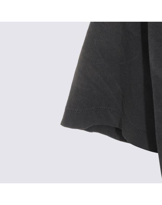 세인트 미카엘 [해외직구] 26FW 세인트 미카엘 반팔 티셔츠 SMMK10000003 BLACK 착용컷