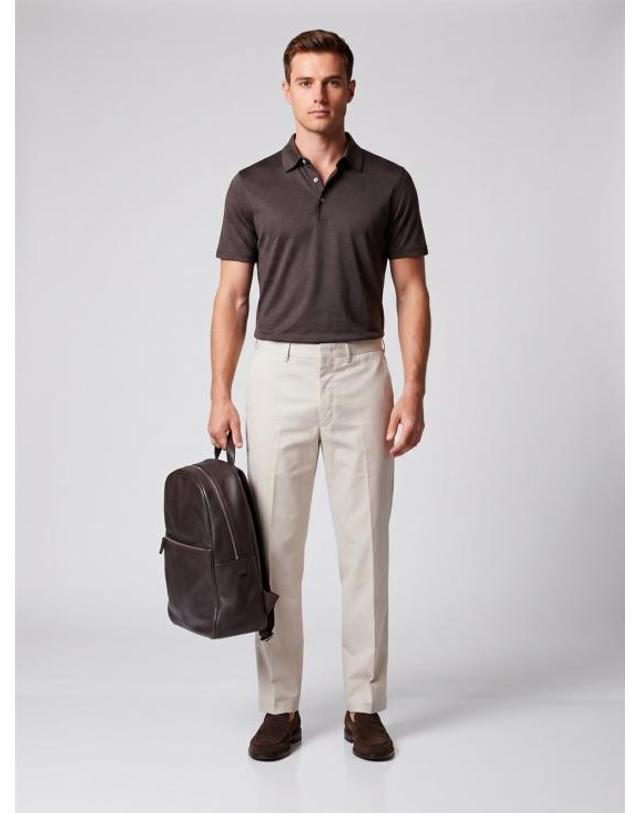 세이트 [해외직구] 25FW 세이트 백팩 A647 DARK BROWN 착용컷