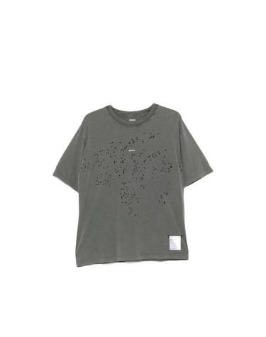 [해외직구] 26FW 새티스파이 모스테크 티셔츠 11006 01A01 FABLK GREY