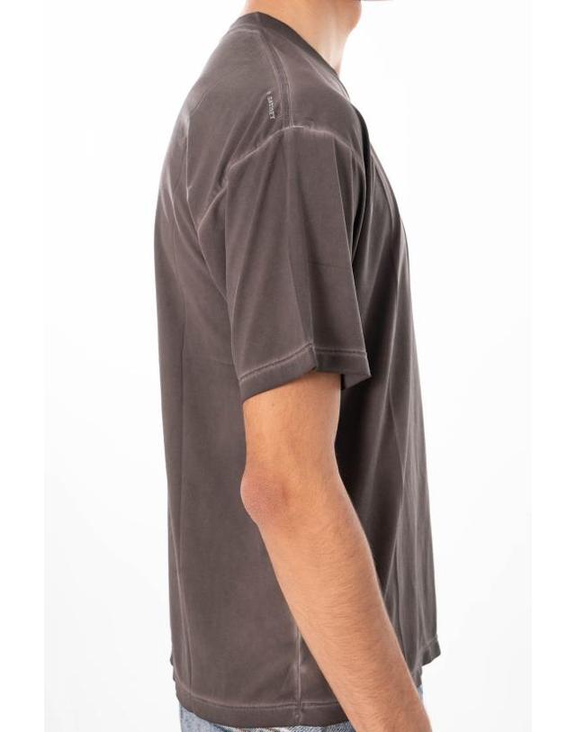 새티스파이 [해외직구] 26SS 새티스파이 아우라라이트 티셔츠 11000 91D01 PIGMENT FALCON Beige 착용컷