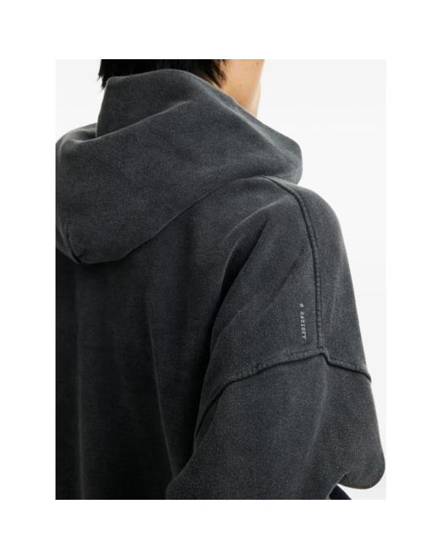 새티스파이 [해외직구] 26FW 새티스파이 소프트셀 후드 11046 00A02 AGBLK GREY 착용컷