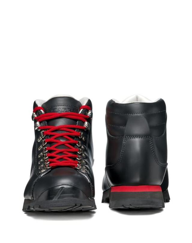 스카르파 [해외직구] 26FW 스카르파 스니커즈 32667 100BLACK RED 착용컷