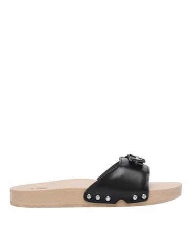 [해외직구] 26SS 숄 뮬 슬리퍼 F00786 1004 Black