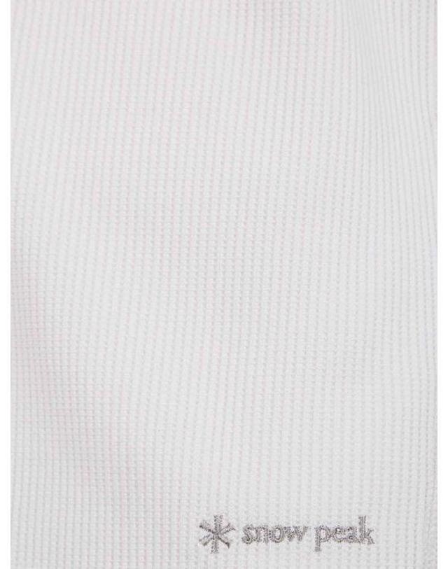 스노우피크 [해외직구] 25FW 스노우피크 반팔 티셔츠 TS25AU002OFF White 착용컷