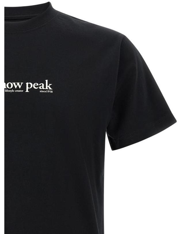 스노우피크 [해외직구] 26FW 스노우피크 탑 100268TS07019 Black 착용컷