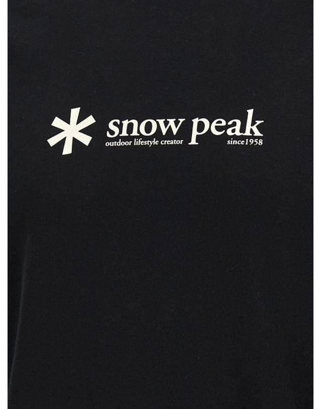 스노우피크 [해외직구] 26FW 스노우피크 탑 100268TS07019 Black 착용컷