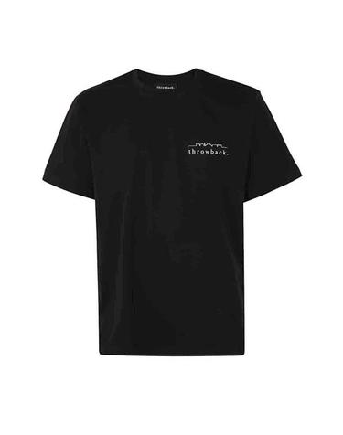 [해외직구] 22FW 쓰로우백 반팔 티셔츠 LOGOTBT091 BLACK