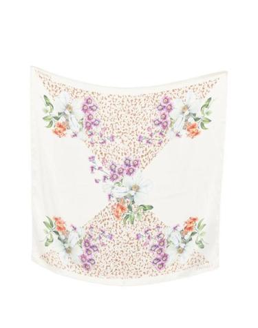 [해외직구] 26SS 트윈셋 머플러 스카프 261TA4220 13261 LEOPARD FLOWER PARCHMENT PRINT