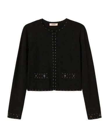 [해외직구] 25FW 트윈셋 스웨터 252TP3270 00006 Black