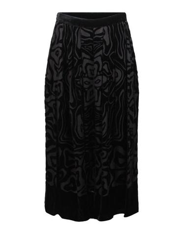 [해외직구] 24FW 울라 존슨 미디 스커트 FA240324NOIR Black