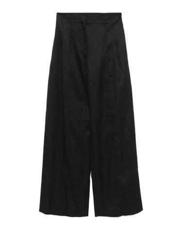 [해외직구] 24FW 울라 존슨 스트레이트 팬츠 FA240404NOIR Black