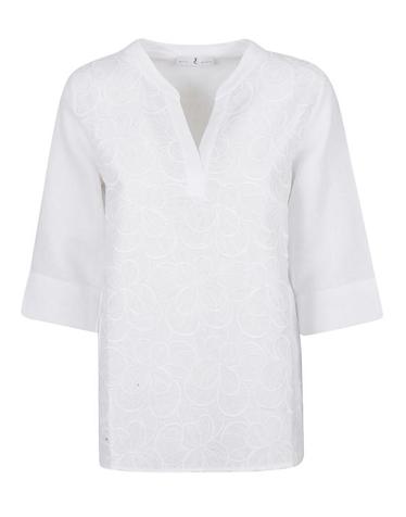 [해외직구] 25SS 와이 블라우스 WH1052 001 White