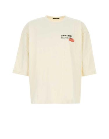 [해외직구] 26FW 윌리 차바리아 반팔 티셔츠 MUJTE008 065 White