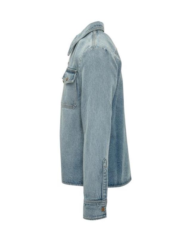 윌리 차바리아 [해외직구] 26FW 윌리 차바리아 긴팔 셔츠 MMDTO003043N 031 CLASSIC BLUE 착용컷