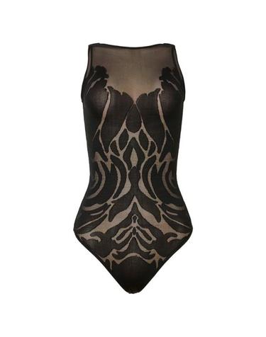 [해외직구] 26FW 월포드 바디수트 티셔츠 78335 9180 BLACK