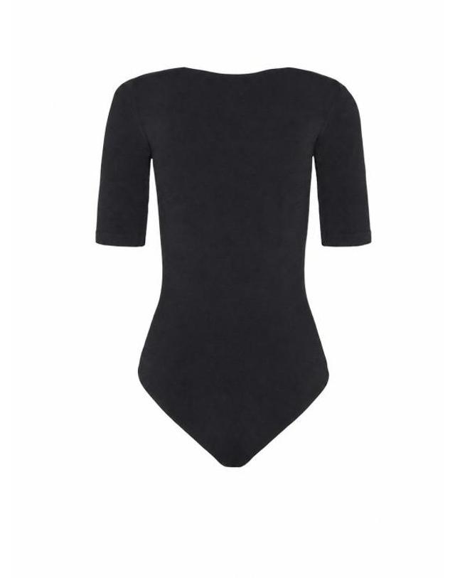 월포드 [해외직구] 26FW 월포드 바디수트 티셔츠 75089 7005 BLACK 착용컷