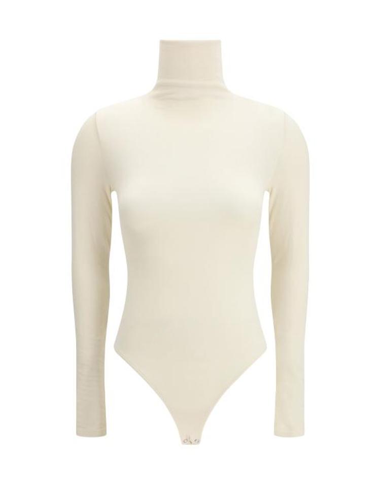 WOLFORD [해외] 26FW 월포드 바디수트 티셔츠 75084 1167 BEIGE EQG7XX01158