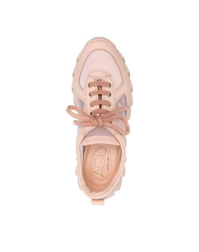 에이쥐엘 [해외직구] 22SS 에이지엘 스니커즈 D943007PGKB112F164 Pink 착용컷