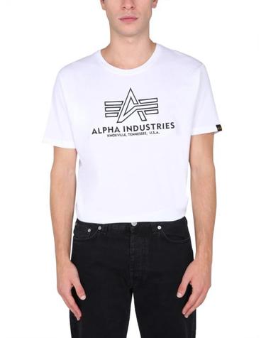 [해외직구] 21FW 알파 반팔 티셔츠 118505 WHITE