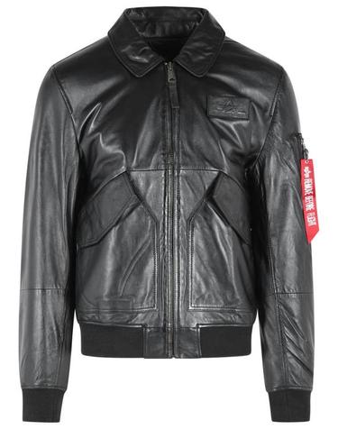 [해외직구] 26SS 알파 가죽 자켓 26610603 Black