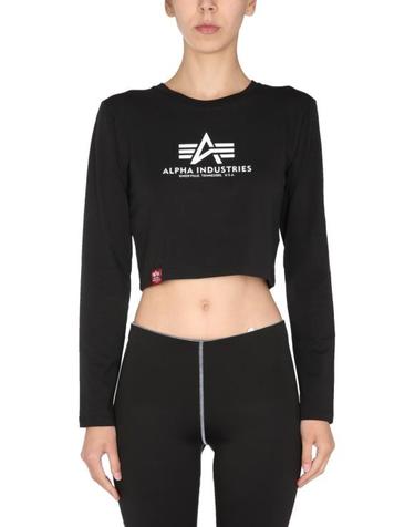 [해외직구] 21SS 알파 반팔 티셔츠 116076 BLACK
