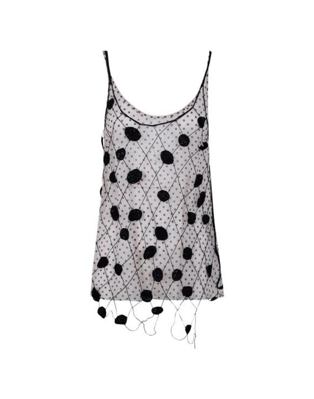에이비우 [해외직구] 26SS 아비우 민소매 티셔츠 1D3700 PY391 ECRU BLACK 착용컷
