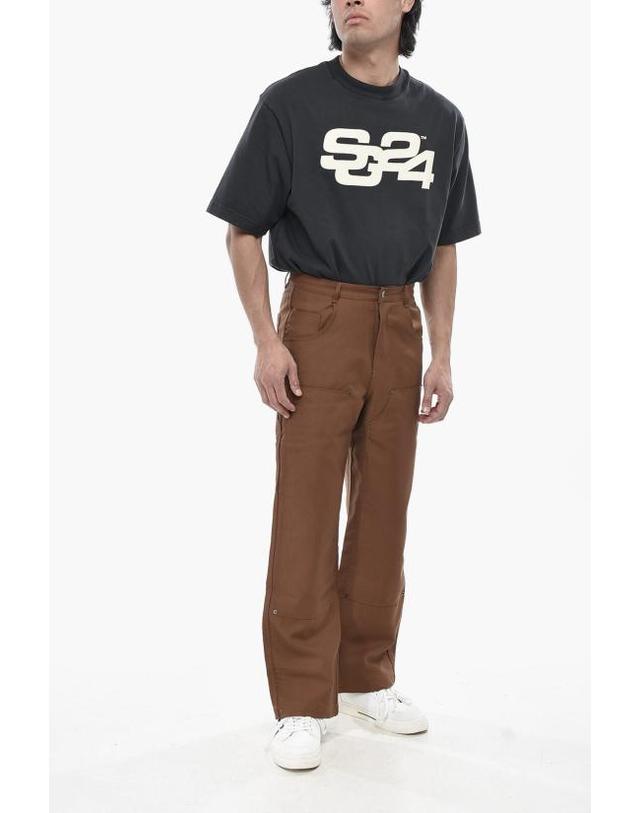 브레인 데드 [해외직구] 브레인데드 카고 팬츠 B12003652BRBROWN 착용컷