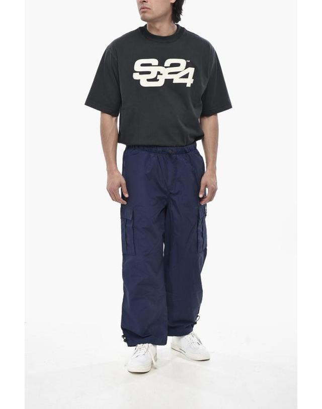 브레인 데드 [해외직구] 브레인데드 카고 팬츠 B07003585BLDEEP BLUE 착용컷