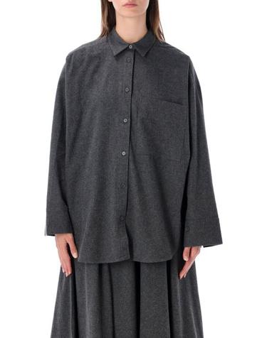 [해외직구] 26FW 바이말렌비거 셔츠 104368 M65 DARK GREY MELANGE