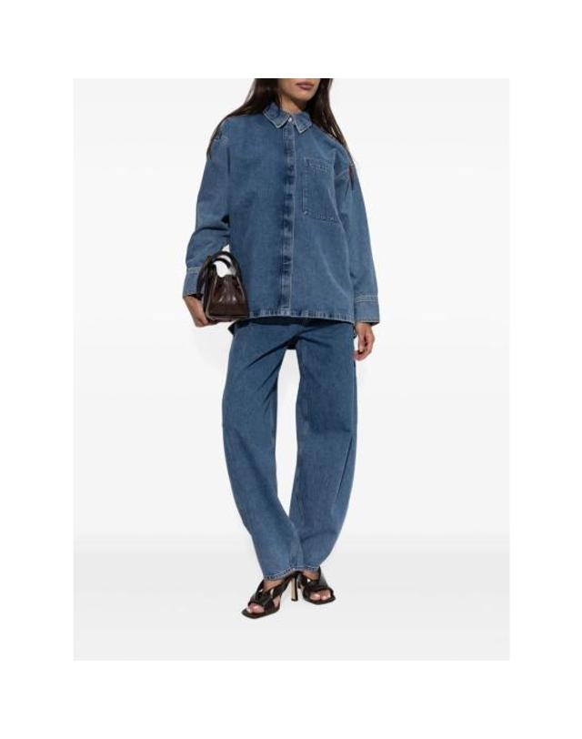 바이말렌버그 [해외직구] 26FW 바이말렌비거 데님 팬츠 DALLAS 26L BLUE 착용컷