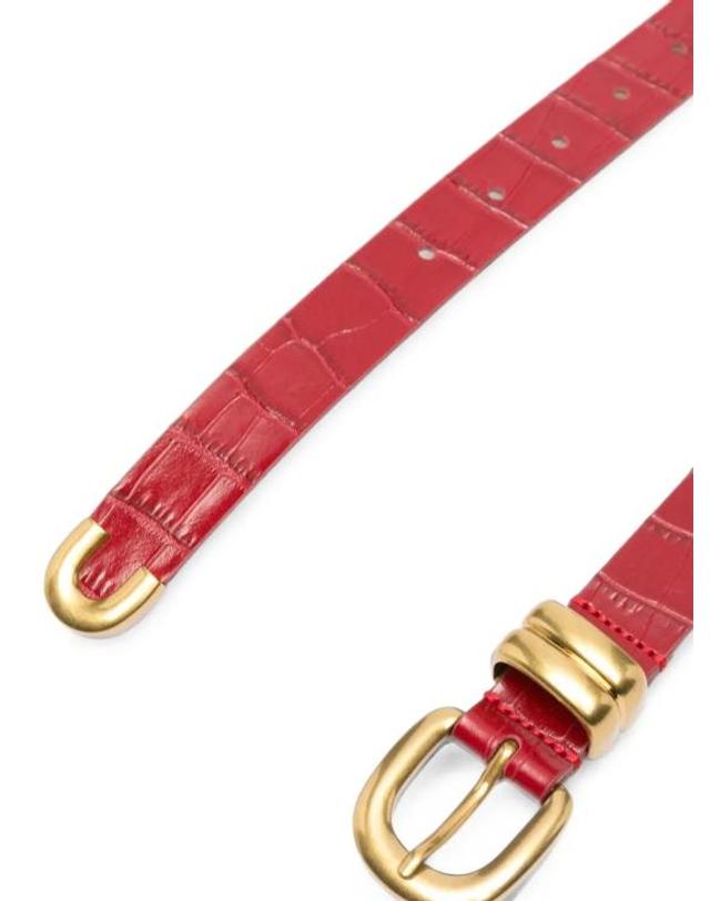 바이말렌버그 [해외직구] 26FW 바이말렌비거 벨트 104472ZOILO501 Red 착용컷
