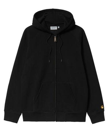 [해외직구] 26SS 칼하트 WIP 후드 체이스 자켓 I033664 00F XX Black gold