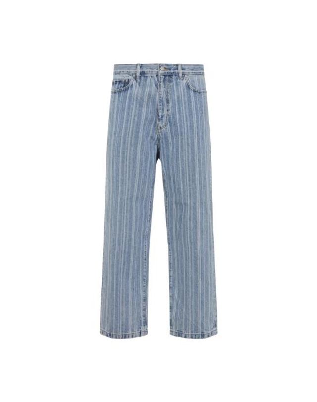 칼하트 윕 [해외직구] 25FW 칼하트 WIP I03556232H12 RYLAN STRIPE BLUE 착용컷