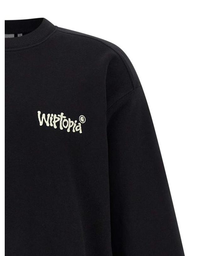 칼하트 윕 [해외직구] 25FW 칼하트 WIP 위프토피아 스웨트셔츠 I03564489XX Black 착용컷