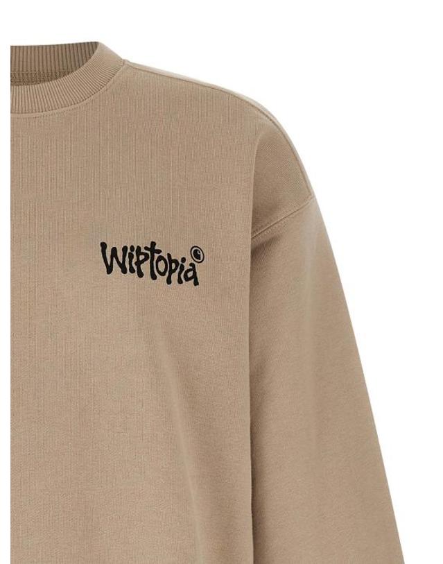 칼하트 윕 [해외직구] 25FW 칼하트 WIP 위프토피아 스웨트셔츠 I035644G1XX Beige 착용컷