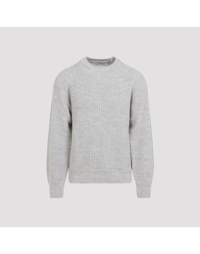 칼하트 윕 [해외직구] 26FW 칼하트 WIP 스웨터 I0353882LPXX FLEUR NUDE NEUTRALS 착용컷