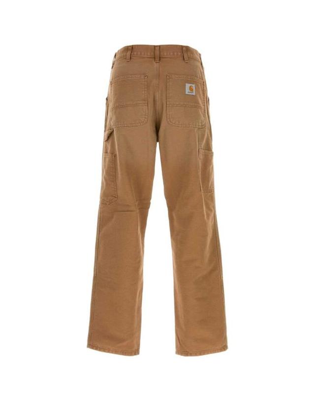 칼하트 윕 [해외직구] 25FW 칼하트 WIP 더블 니 팬츠 I03479632 HZ4O Camel 착용컷