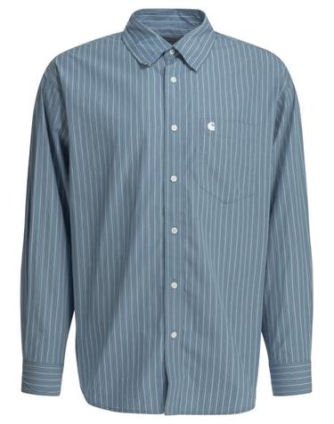[해외직구] 26FW 칼하트 WIP 긴팔 셔츠 I0368053T5XX LIGHT BLUE