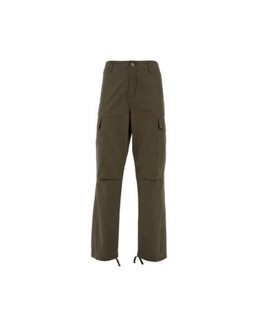 [해외직구] 26FW 칼하트 WIP 콜룸비아 립스탑 레귤러 카고 팬츠 I032467 Green