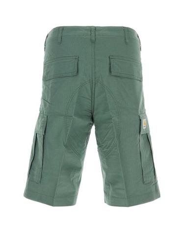 [해외직구] 25SS 칼하트 WIP 콜룸비아 립스탑 레귤러 카고 쇼츠 I028246 29N02 GREEN